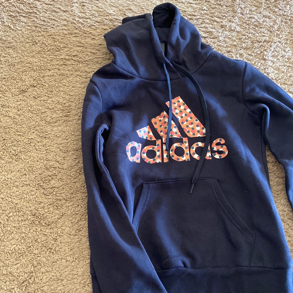 navy hoodie